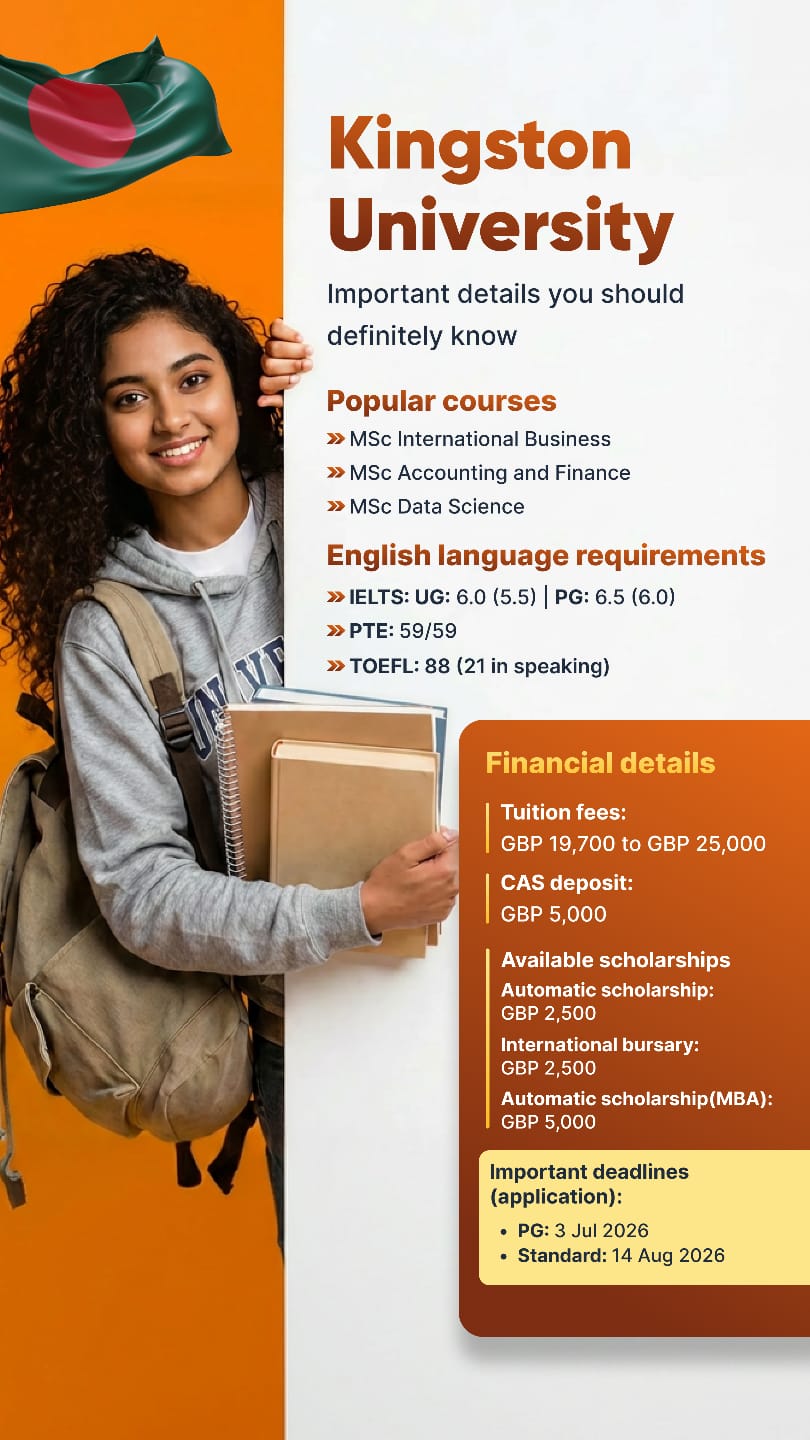 Kingston University postgraduate course and scholarship information